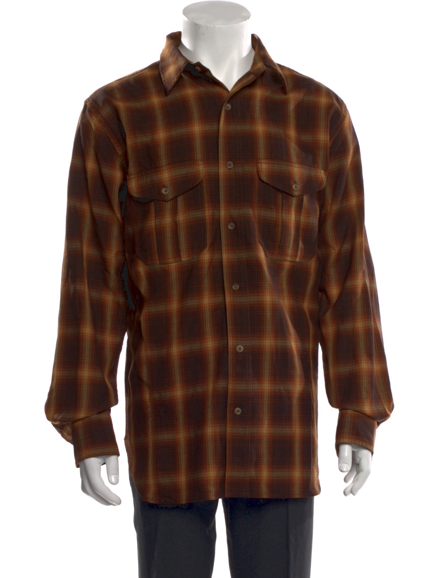 Filson Virgin Wool Plaid Print Shirt
