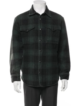 Filson Plaid Print Utility Jacket
