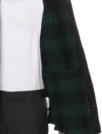 Filson Plaid Print Utility Jacket