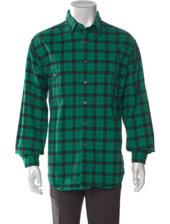 Filson Plaid Print Long Sleeve Shirt