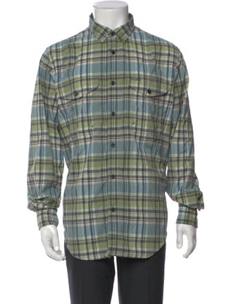 Filson Plaid Print Long Sleeve Shirt