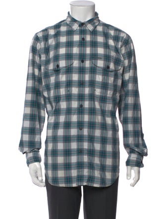 Filson Plaid Print Long Sleeve Shirt