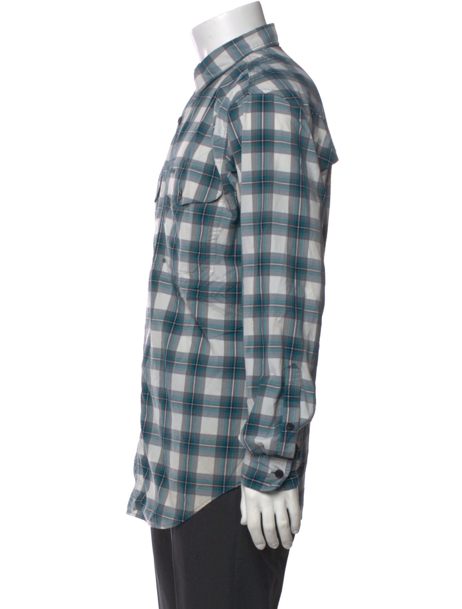 Filson Plaid Print Long Sleeve Shirt