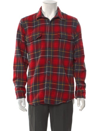 Filson Plaid Print Long Sleeve Shirt