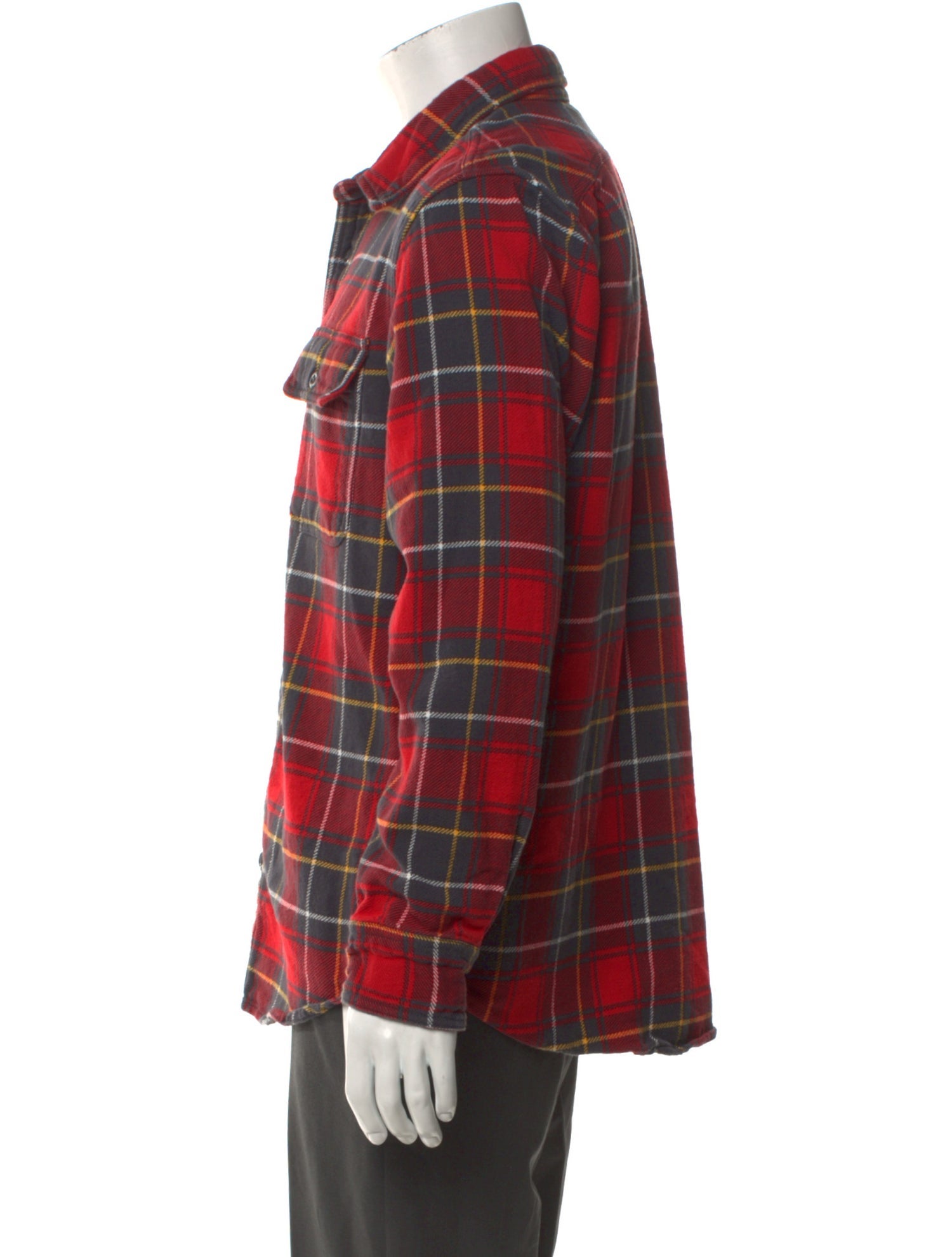 Filson Plaid Print Long Sleeve Shirt