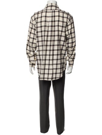 Filson Plaid Print Long Sleeve Shirt