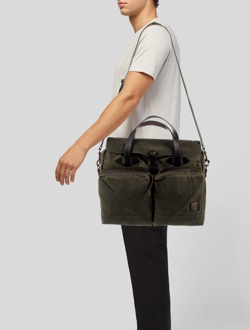 Filson Canvas Messenger Bag