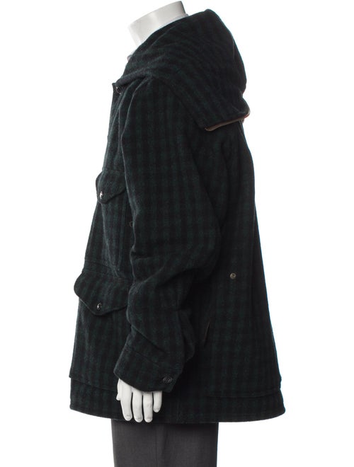 Filson Wool Plaid Print Utility Jacket
