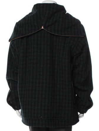 Filson Wool Plaid Print Utility Jacket