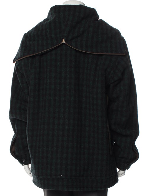 Filson Wool Plaid Print Utility Jacket