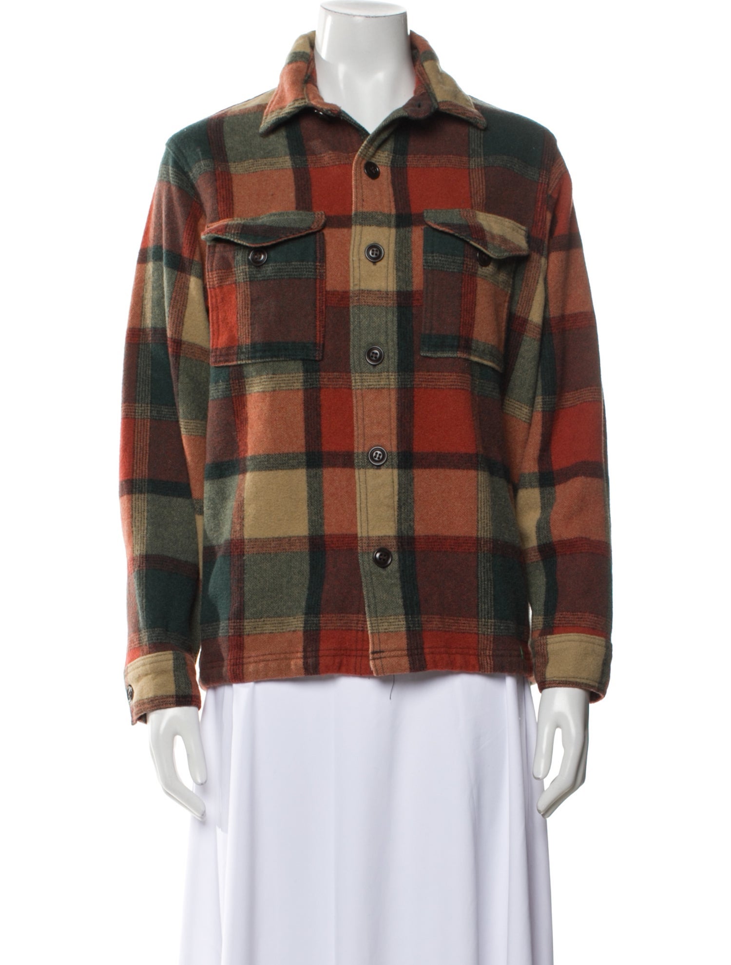 Filson Wool Plaid Print Jacket