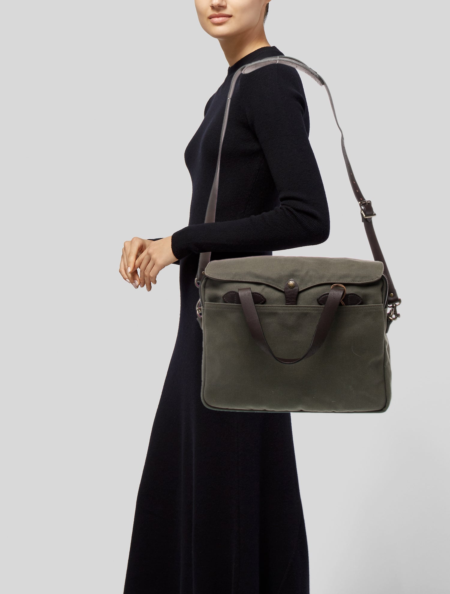 Filson Canvas Messenger Bag