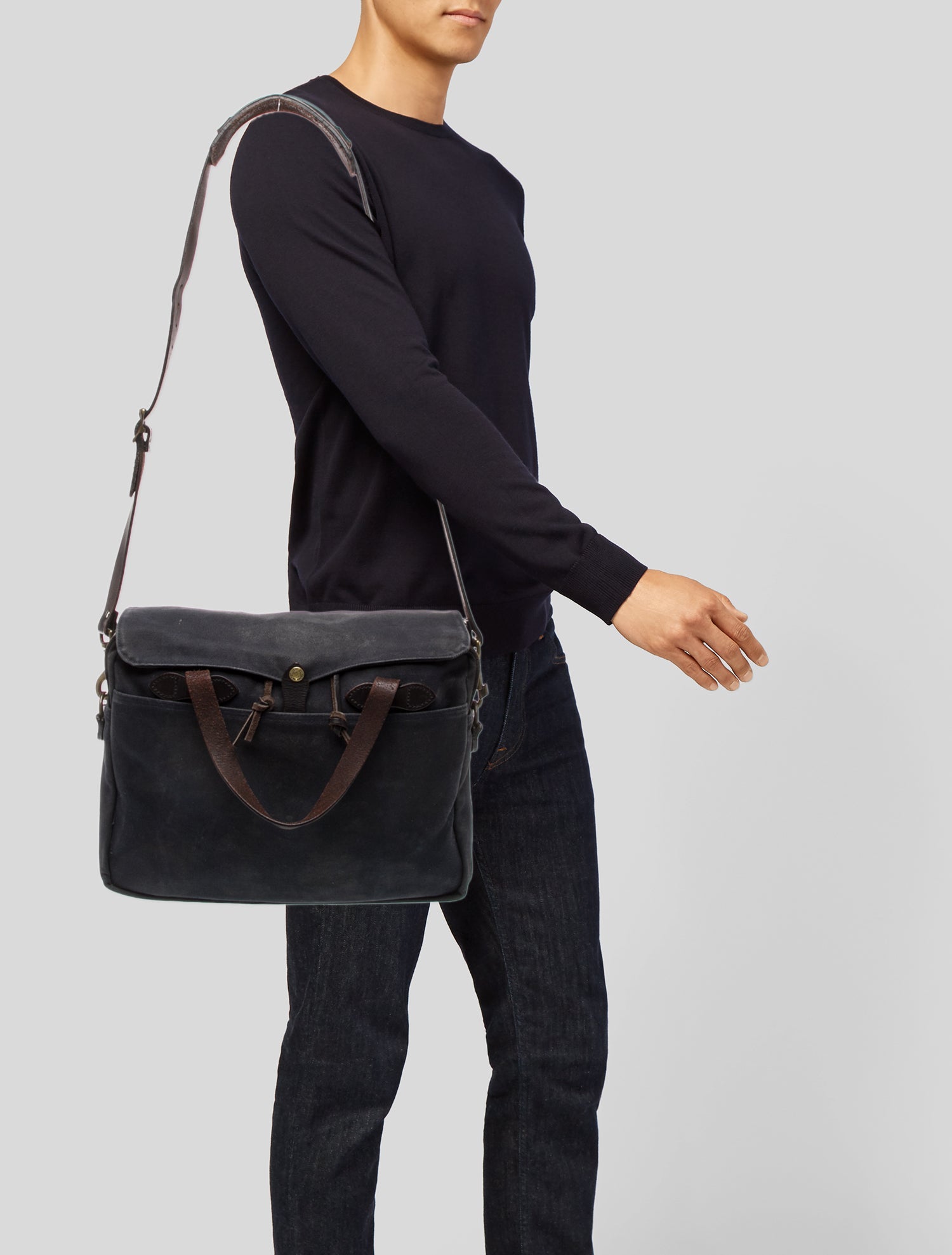 Filson Canvas Messenger Bag