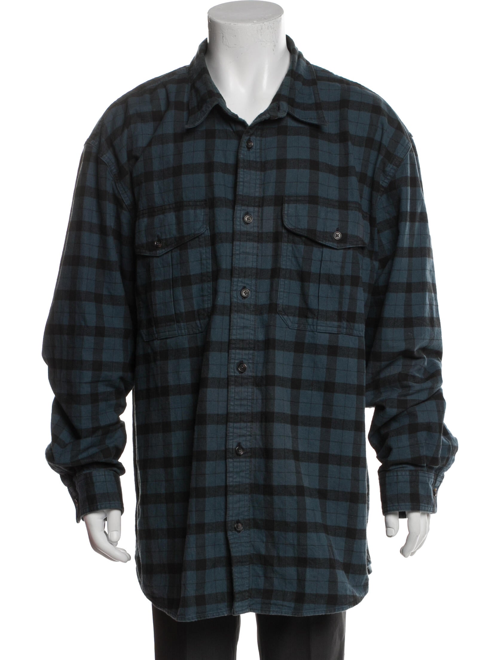 Filson Plaid Print Long Sleeve Shirt