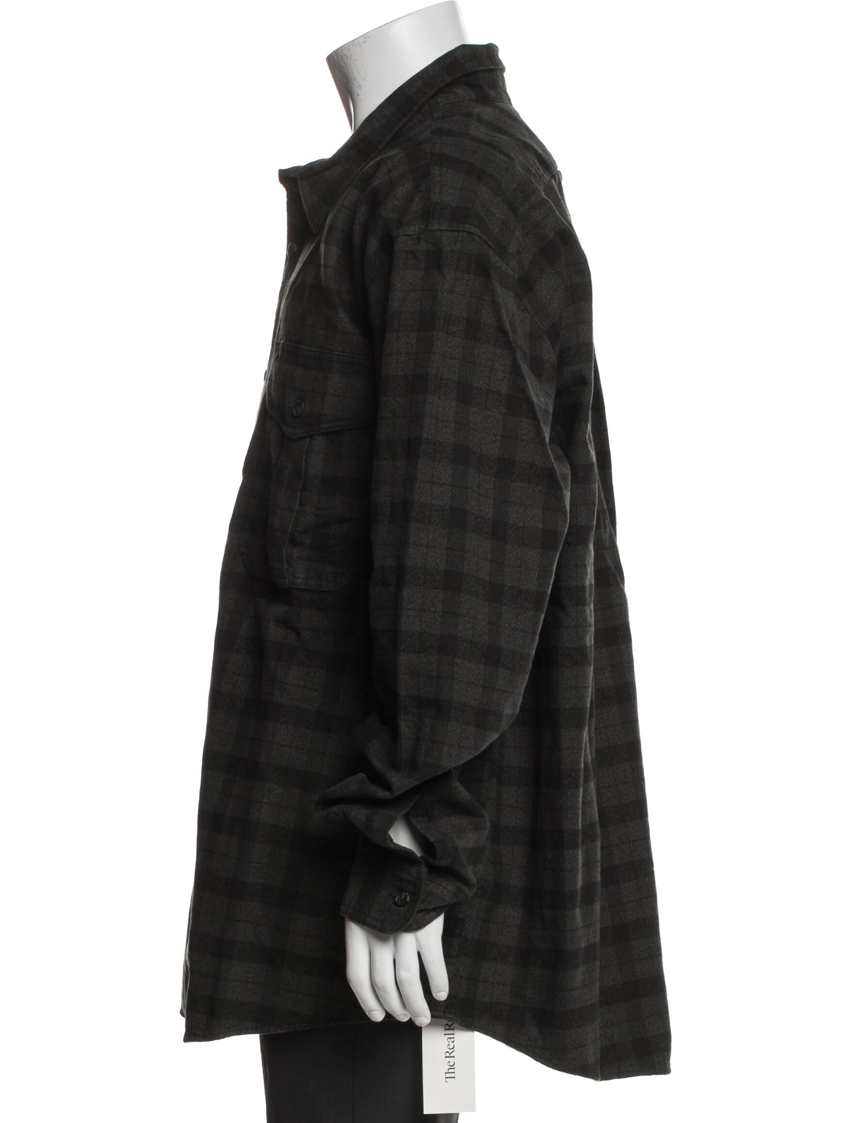 Filson Plaid Print Long Sleeve Shirt