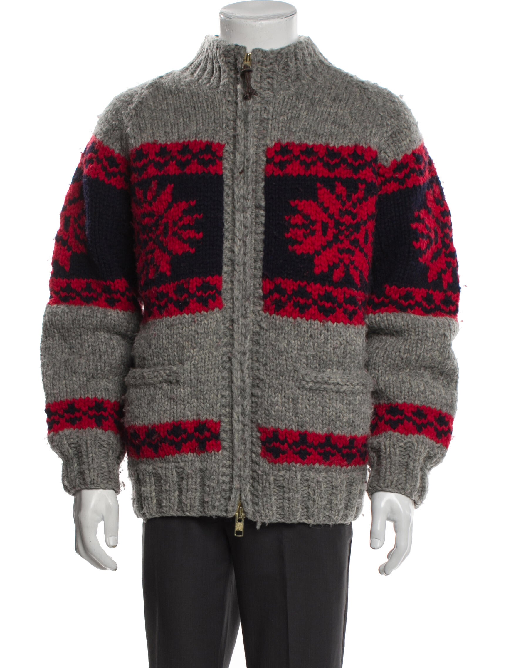 Filson Virgin Wool Plaid Print Denim Jacket