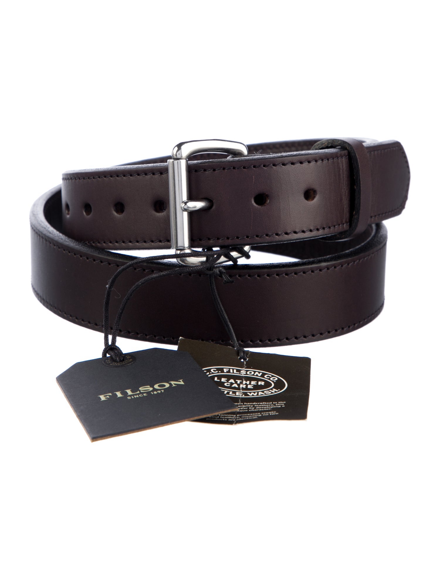 Filson Leather Belt