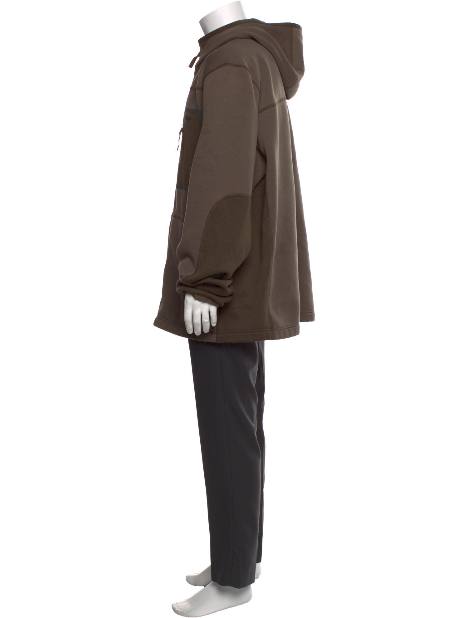 Filson Colorblock Pattern Mock Neck Hoodie