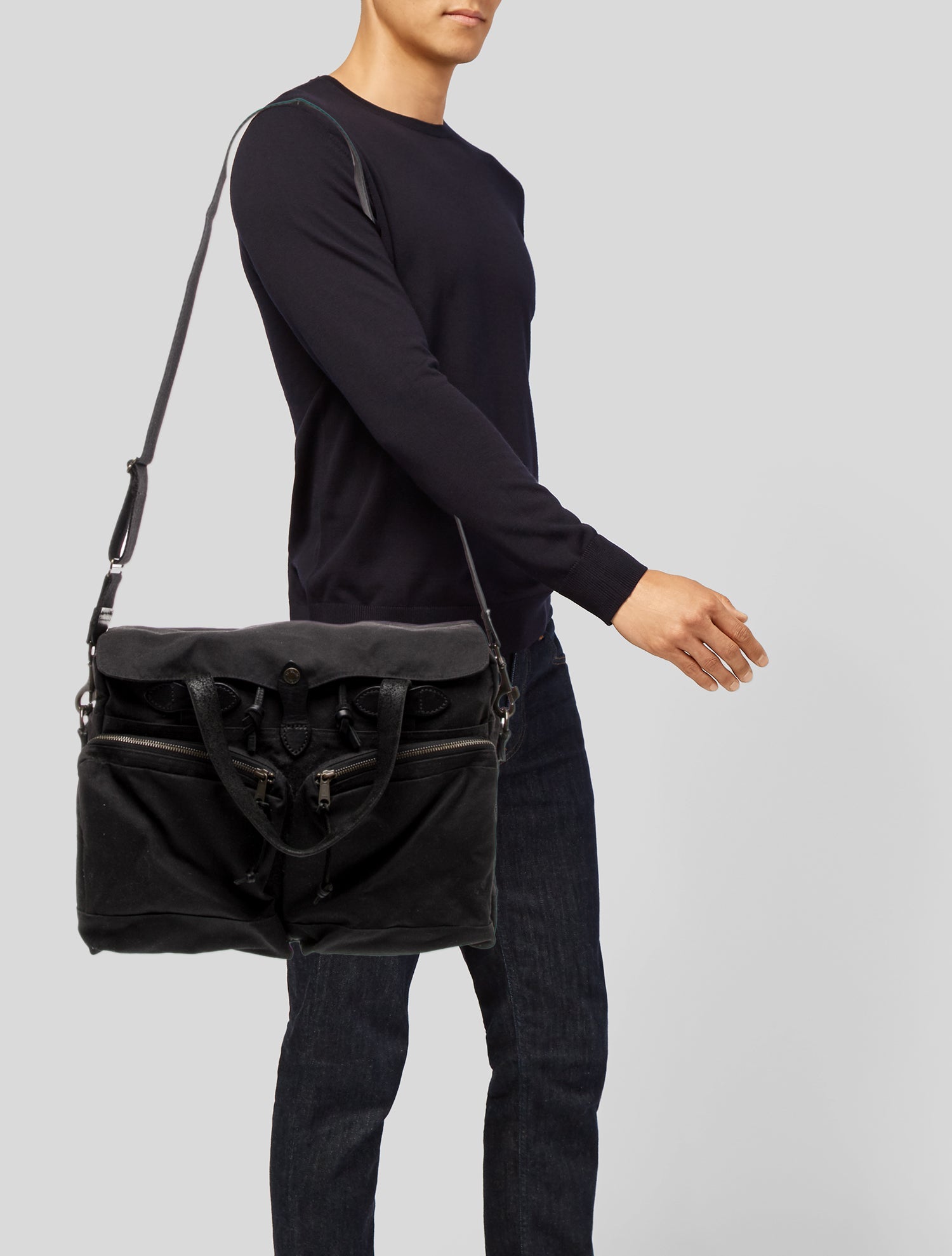 Filson Canvas Messenger Bag