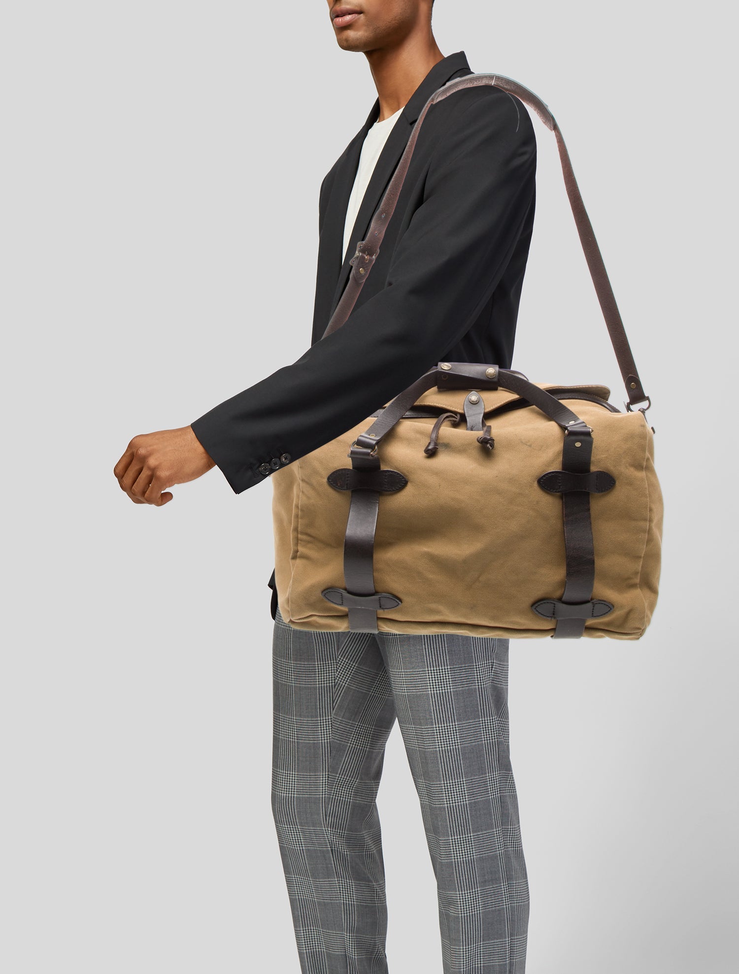 Filson Leather Trim Carry On