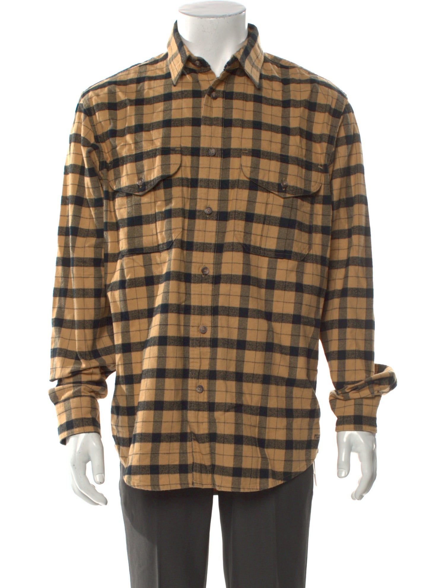 Filson Plaid Print Long Sleeve Shirt