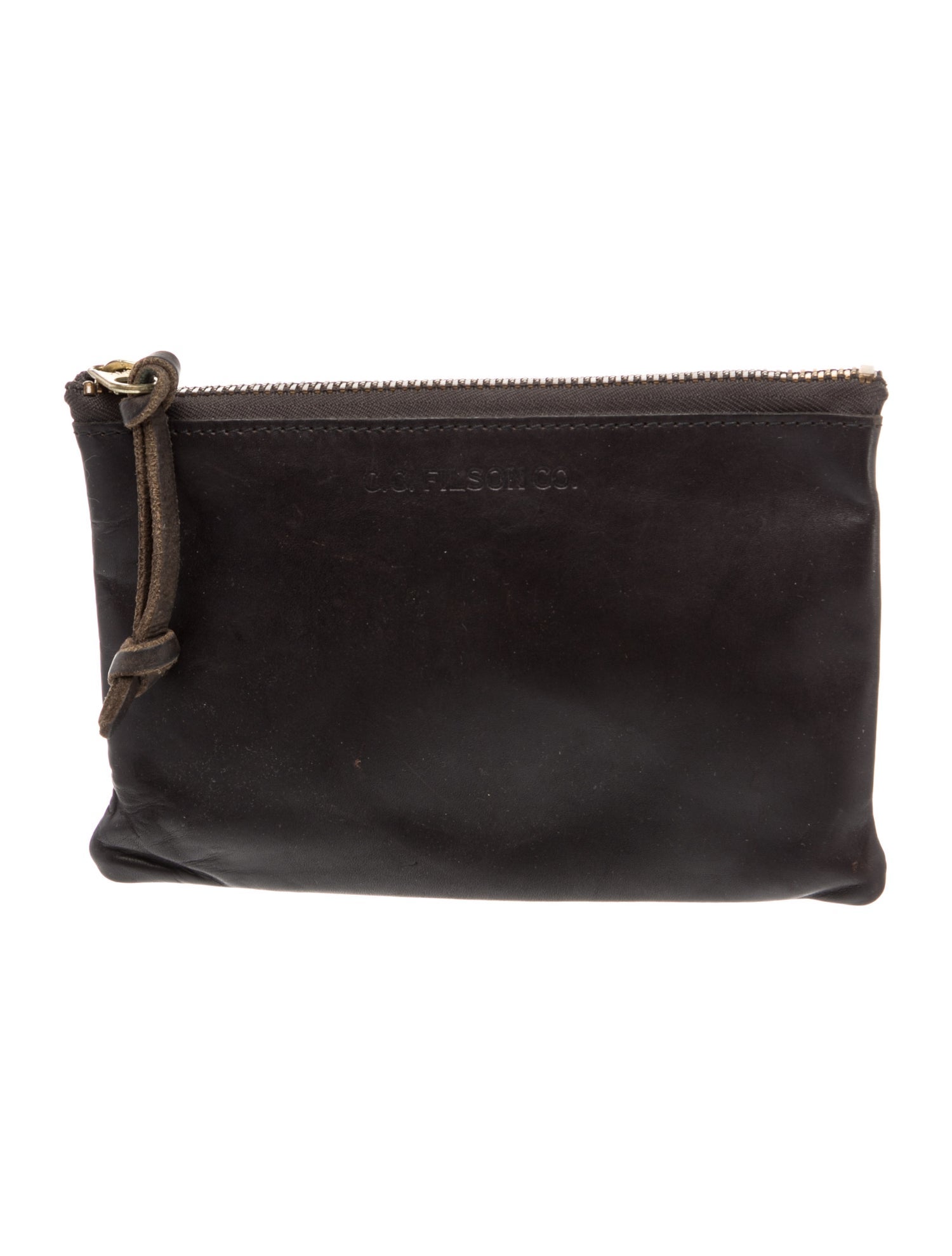 Filson Leather Clutch