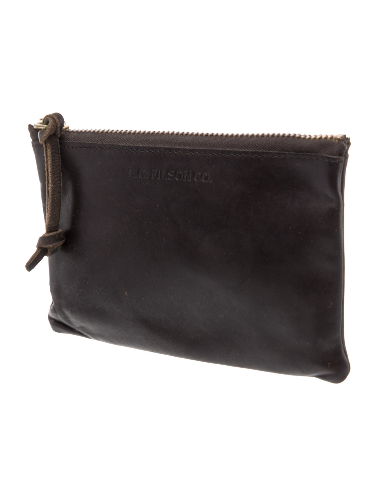 Filson Leather Clutch
