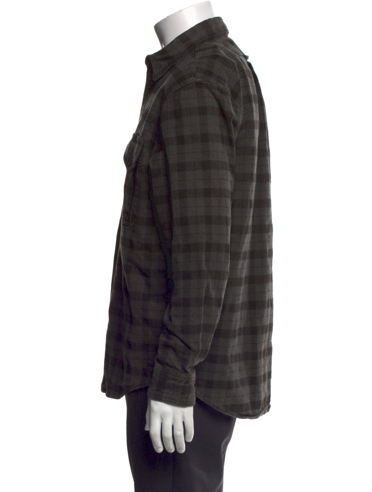 Filson Plaid Print Long Sleeve Western Shirt