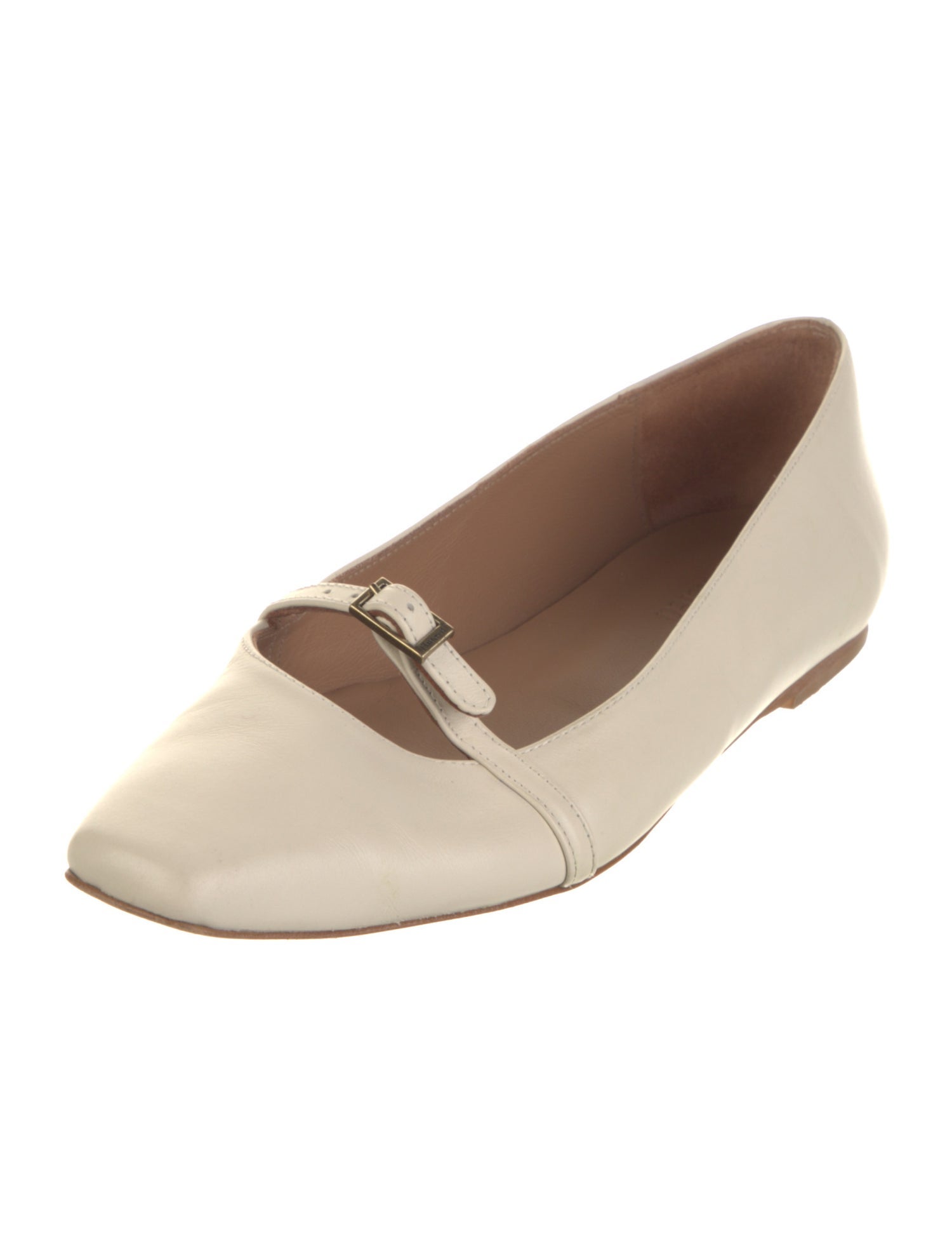 Flattered Leather Ballet Flats