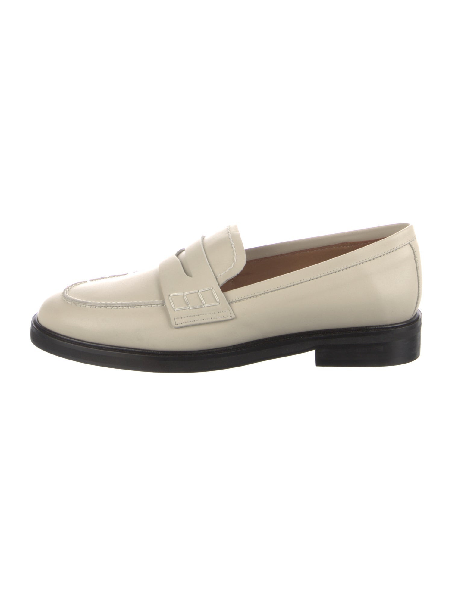 Flattered Leather Loafers