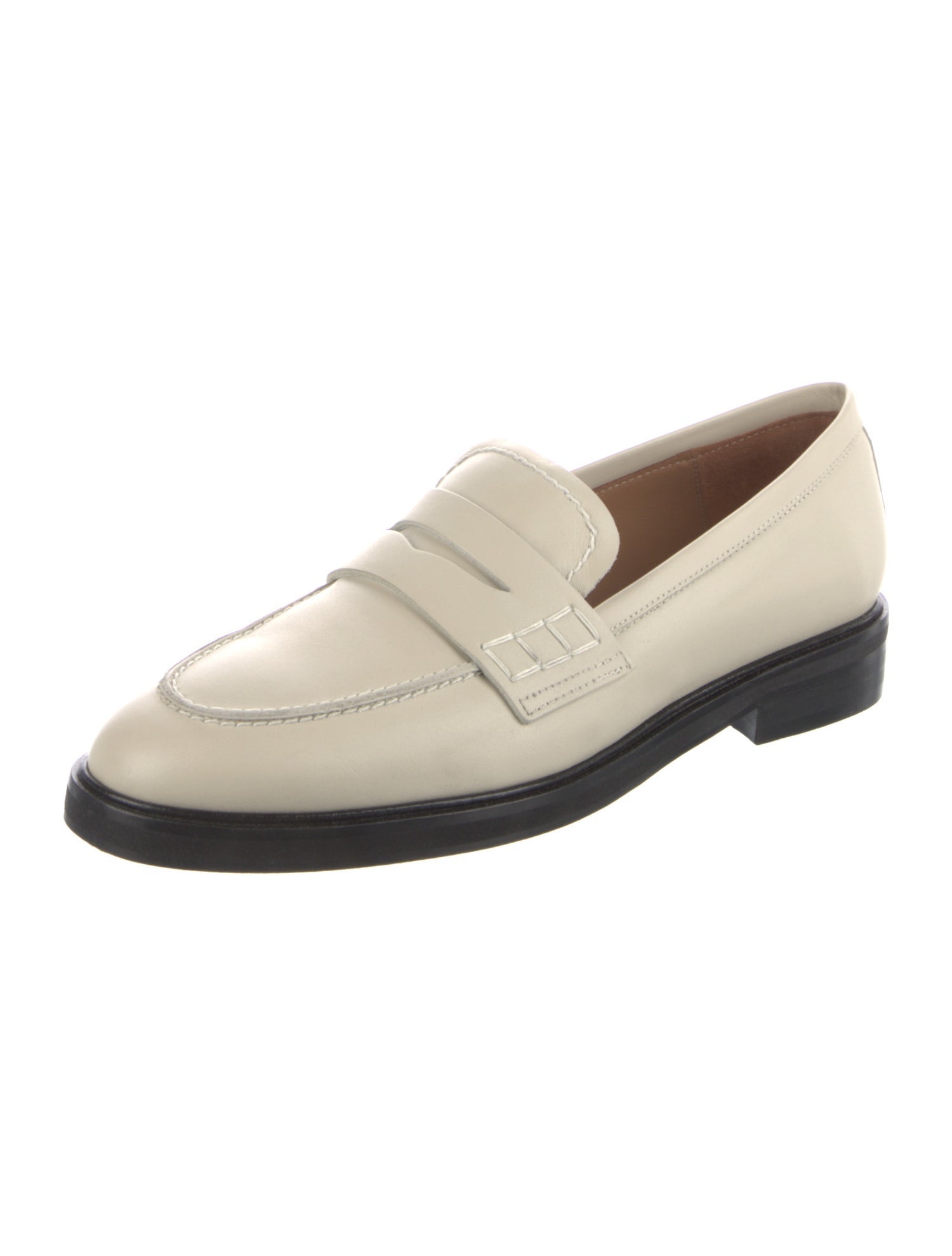 Flattered Leather Loafers