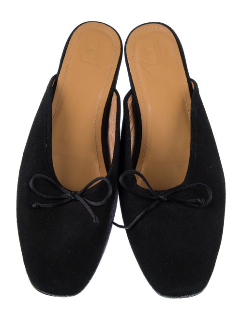 Flattered Suede Mules