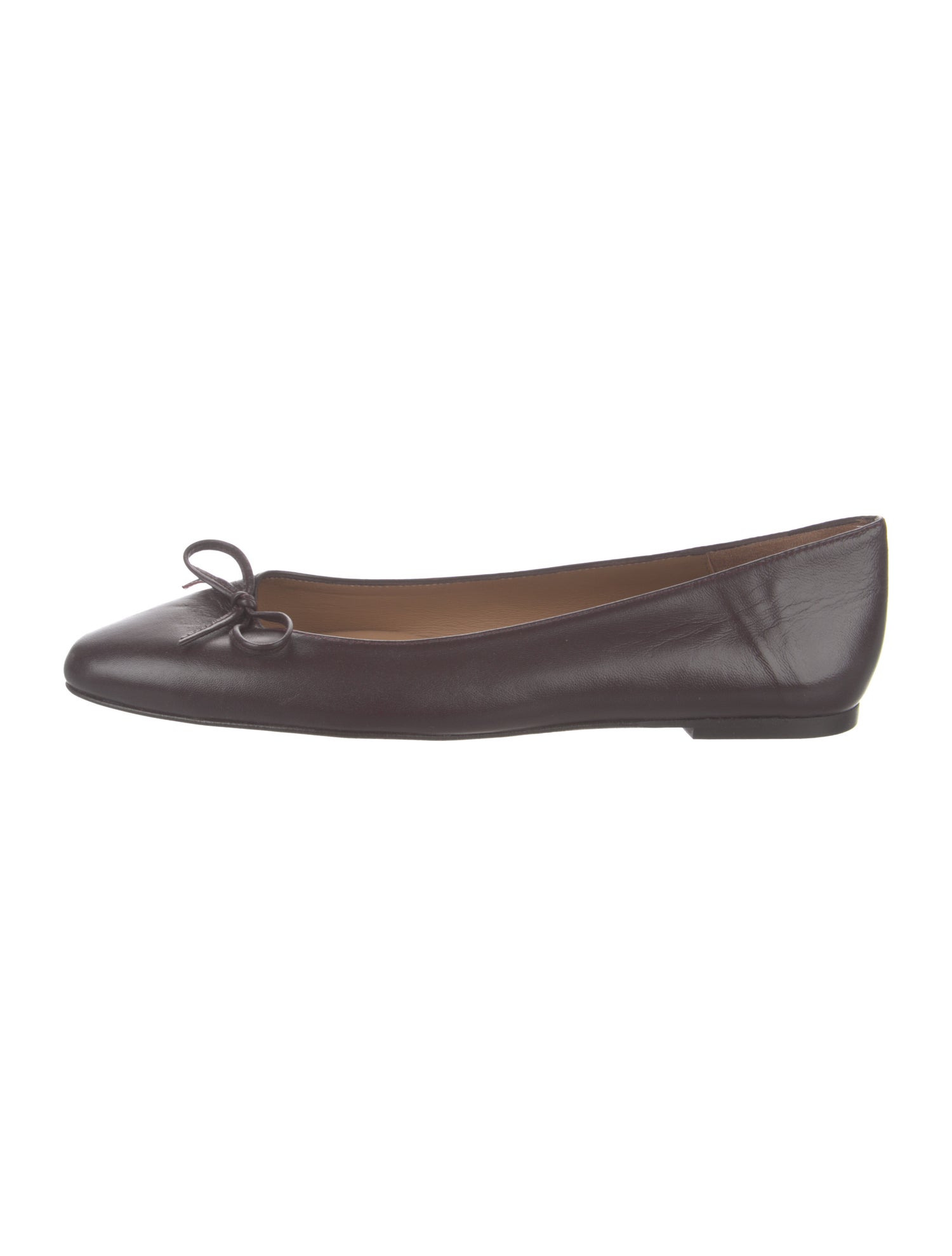 Flattered Leather Ballet Flats