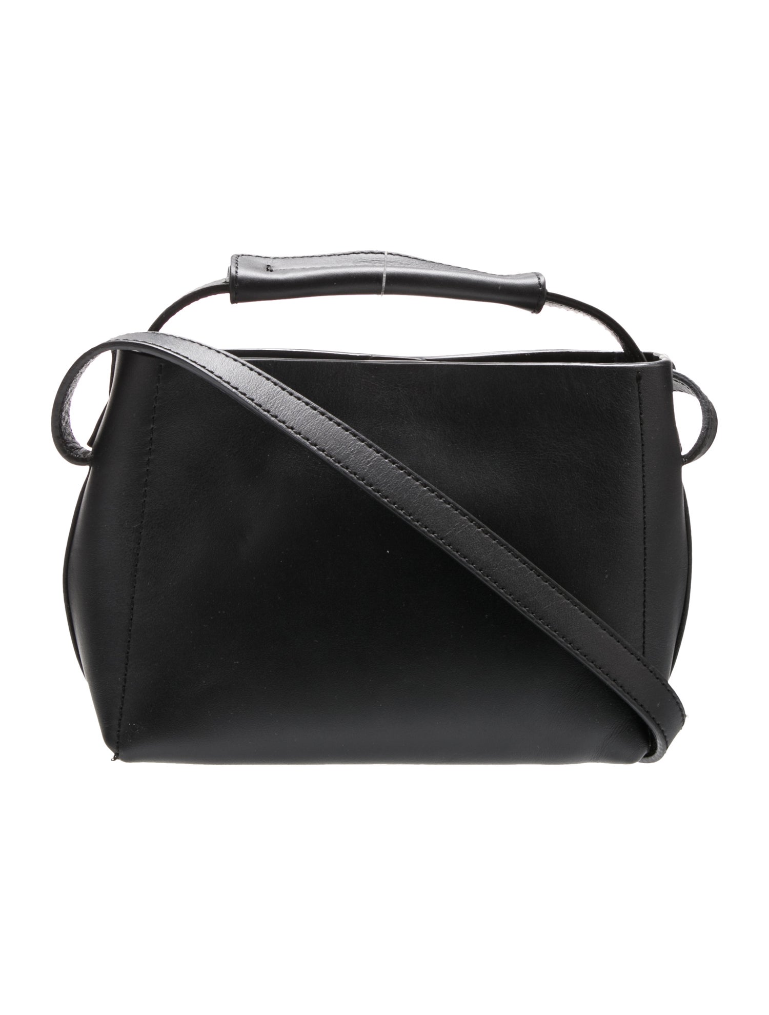 Flattered Leather Crossbody Bag
