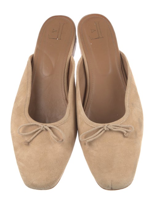 Flattered Suede Mules