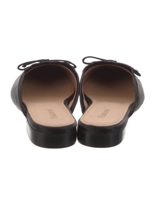 Flattered Suede Bow Accents Mules
