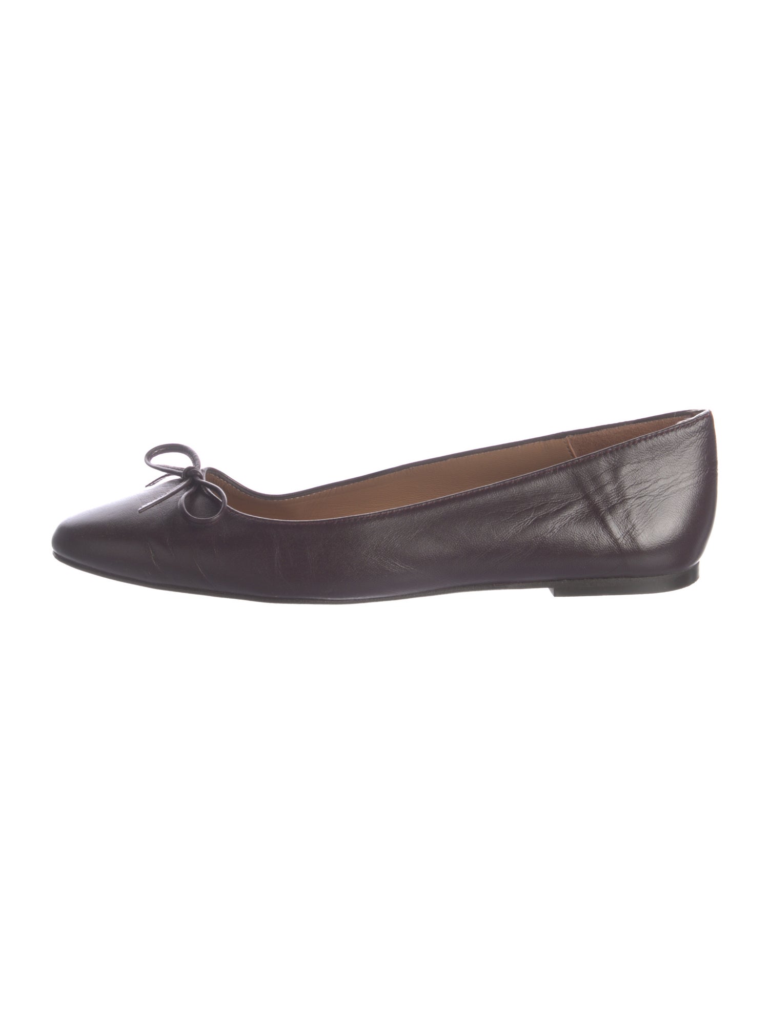 Flattered Leather Ballet Flats