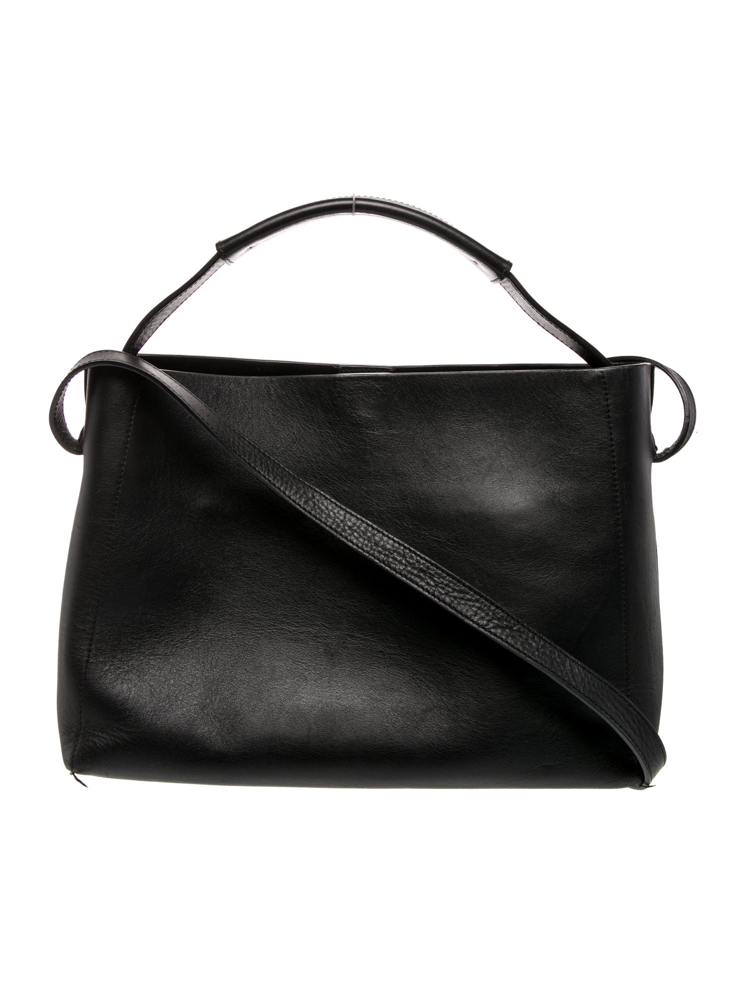 Flattered Leather Crossbody Bag