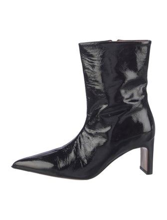Flattered Patent Leather Boots