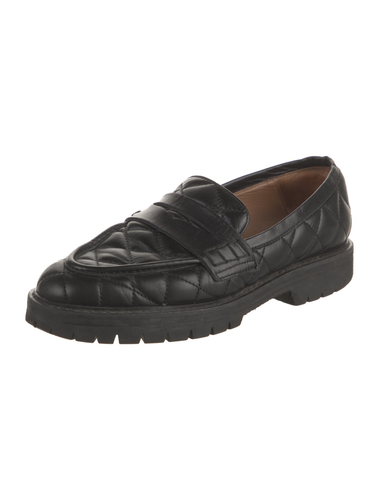 Flattered Leather Loafers