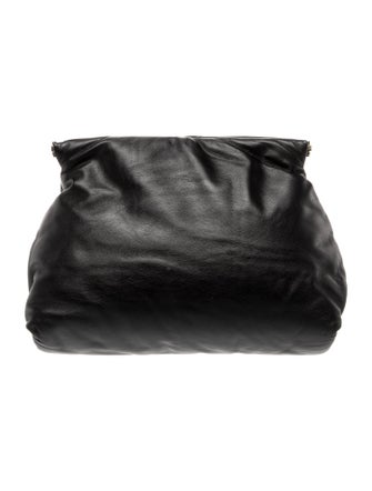 Flattered Leather Evening Bag