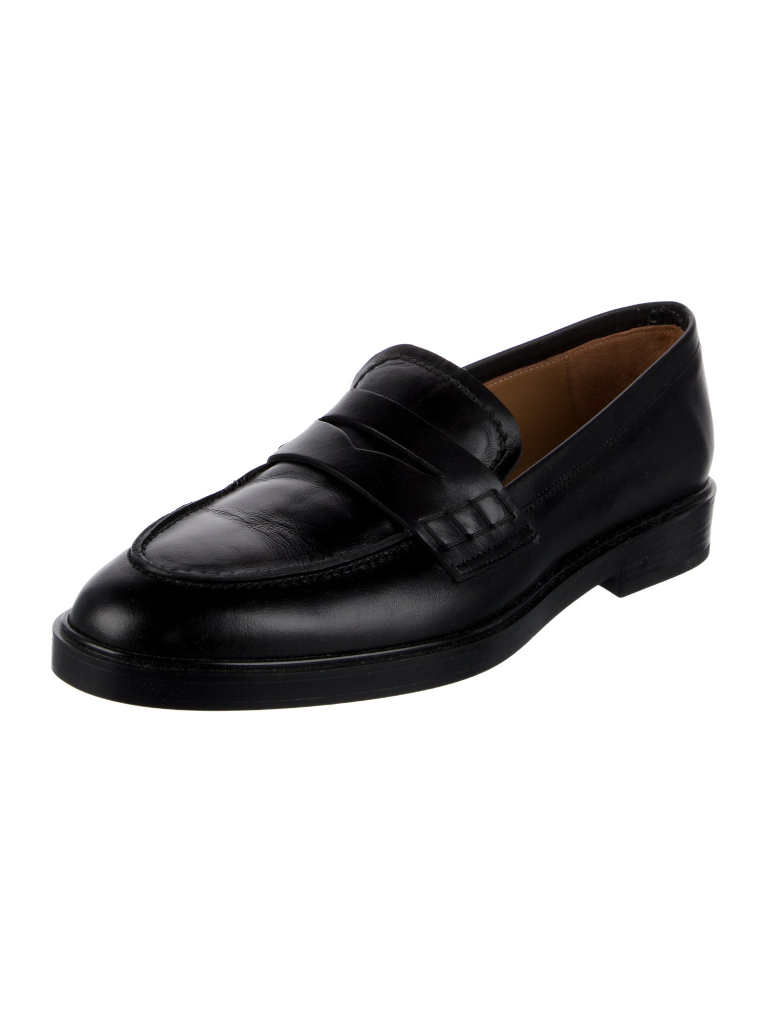 Flattered Leather Loafers