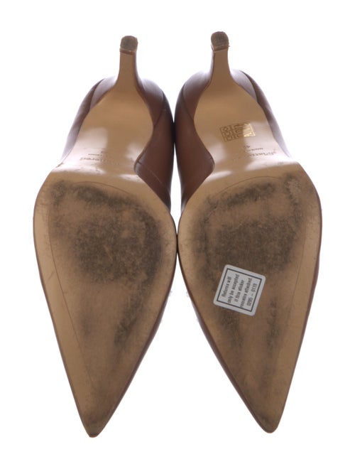 Flattered Leather Pumps