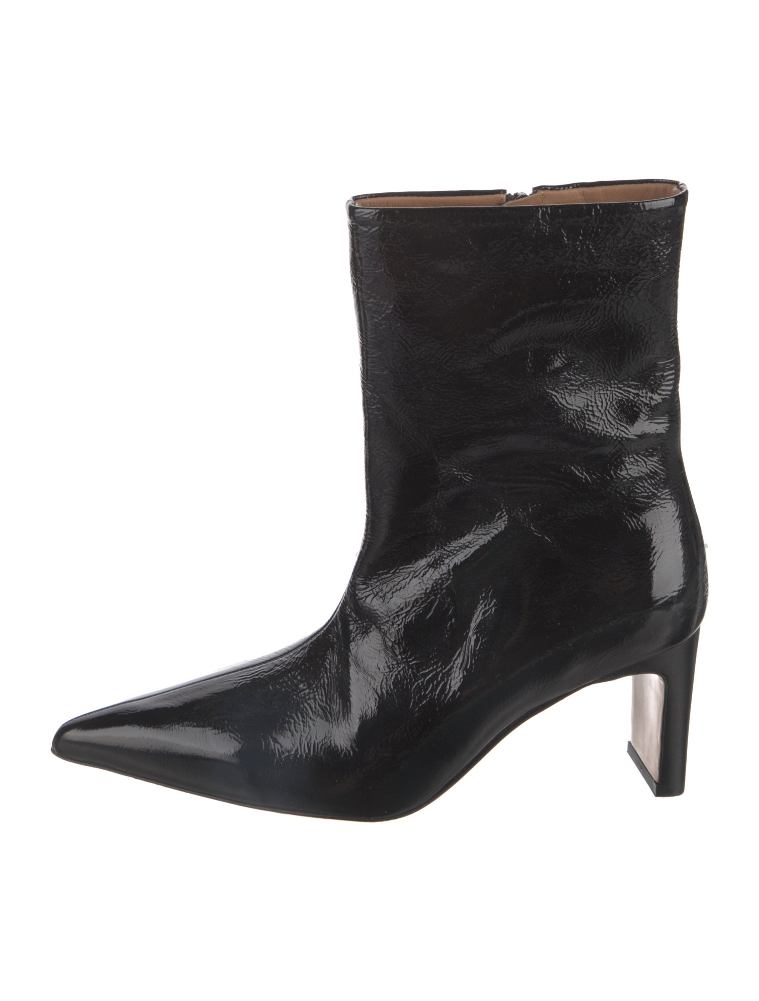 Flattered Patent Leather Boots