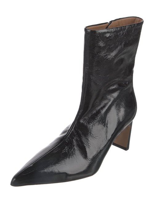 Flattered Patent Leather Boots