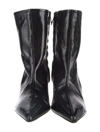 Flattered Patent Leather Boots