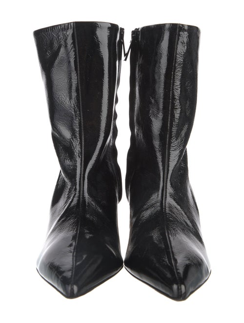 Flattered Patent Leather Boots