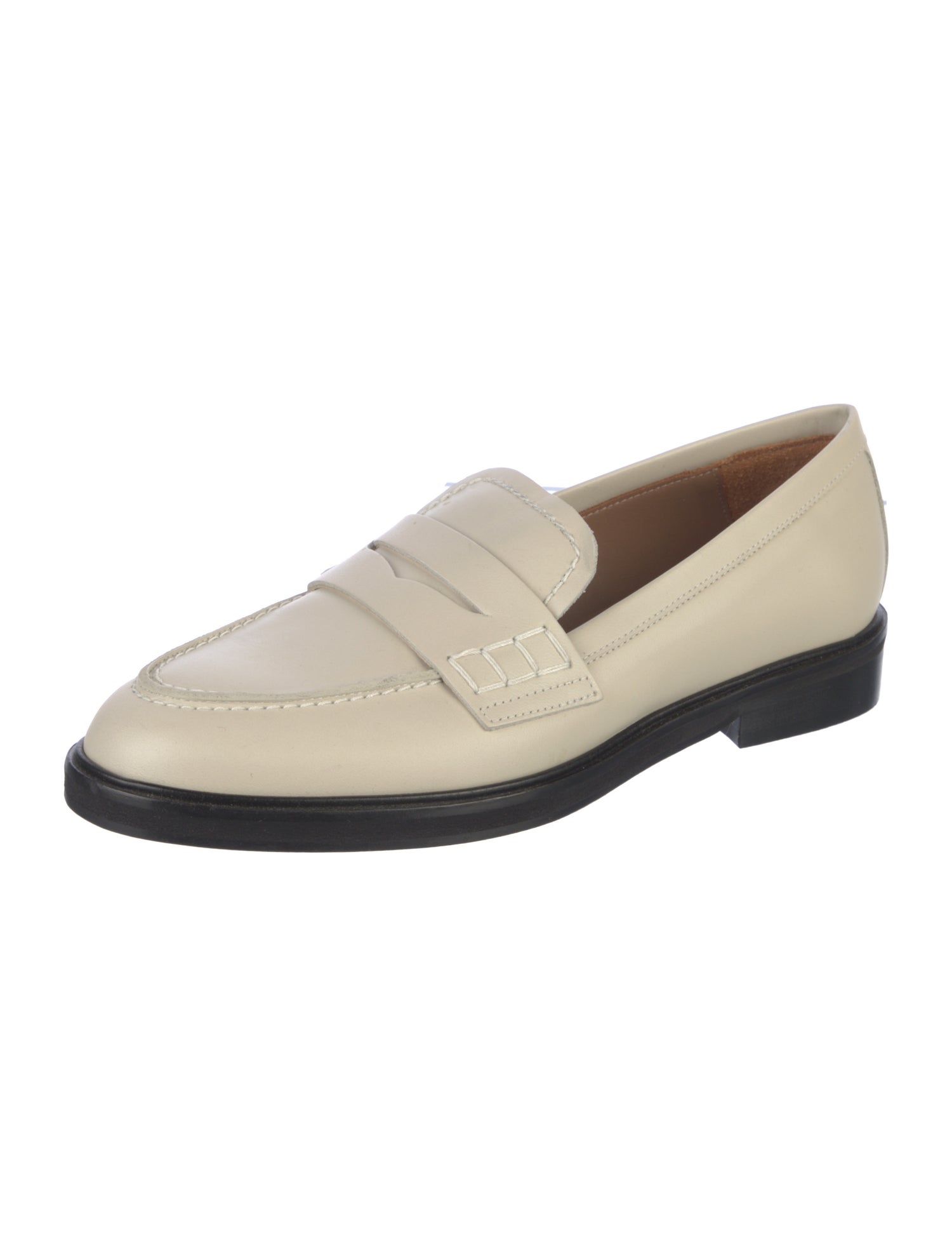 Flattered Leather Loafers
