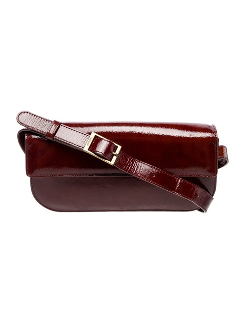 Flattered Patent Leather Shoulder Bag