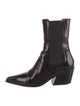 Flattered Patent Leather Chelsea Boots